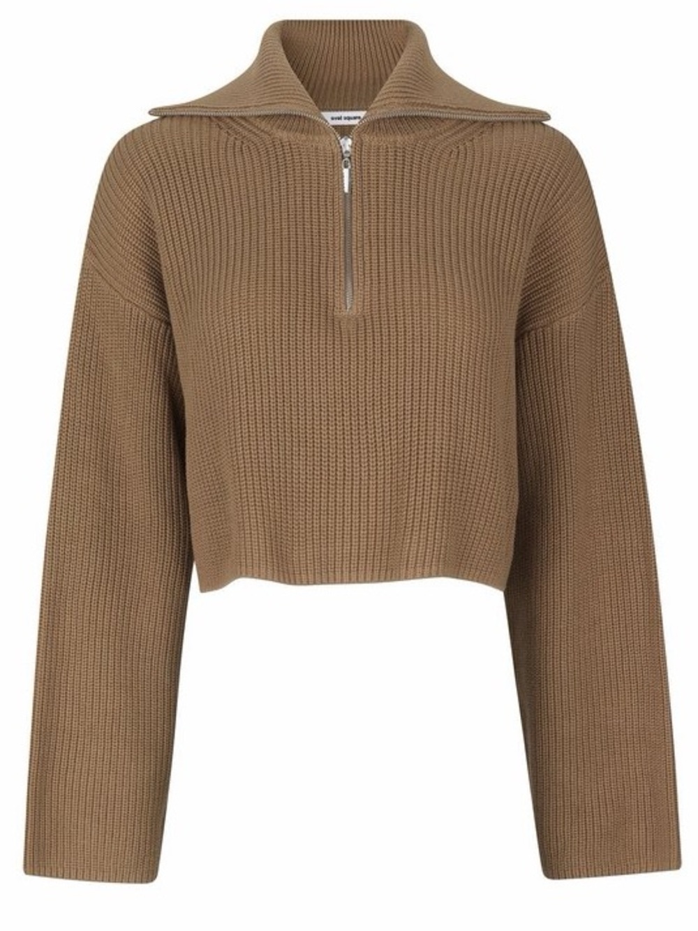 Oval Square Oswant Half Zip Knit. Size M